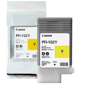 CARTUCHO PLOTTER CANON PFI 102 Y AMARELO