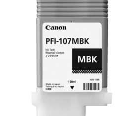 CARTUCHO PLOTTER CANON PFI 107 MBK MATTE BLACK