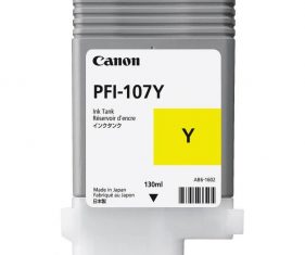 CARTUCHO PLOTTER CANON PFI 107 Y AMARELO
